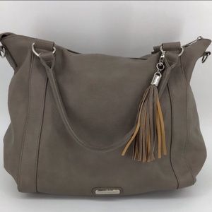 Steve Maddens grey tote bag